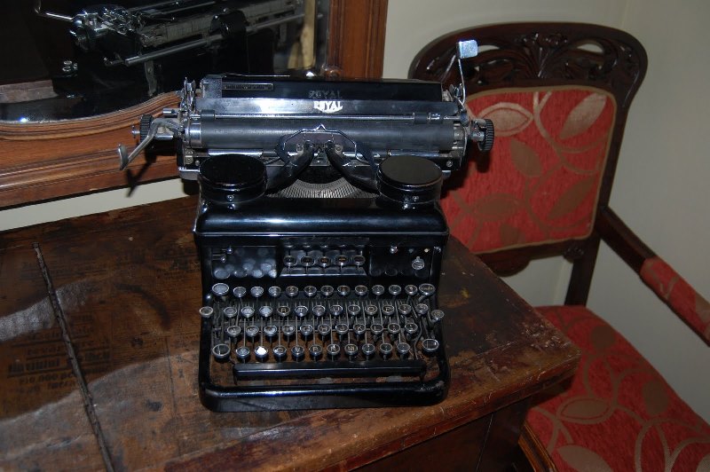 masina de scris - Muzeul Unirii din Iași