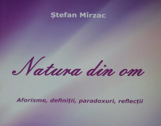 Natura din om - aforisme, definitii, paradoxuri, reflectii - Stefan Mirzac