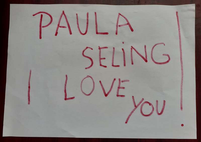 Mesaj pentru Paula Seling - de la Maria Paula